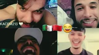 موعد أيوب و رضا عند قاسم في وهران وقال حنا خاوة خاوة وعندي عرق جزائري🇩🇿🇲🇦♥️#fypシ #tiktok