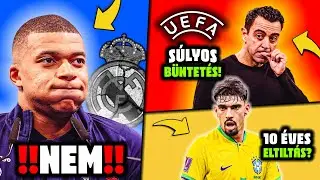 A Real NEMET mondott Mbappénak! Xavi EL VAN ÁTKOZVA! VESZÉLYBEN Paqueta pályafutása!