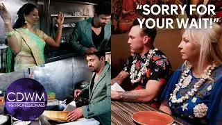Chef Under Pressure As Starter Delayed! | Come Dine With Me: The Professionals