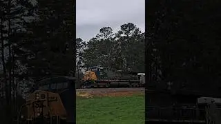 We Don't See This Everyday | CSX Geometry Train | Atlanta and West Point Sub |