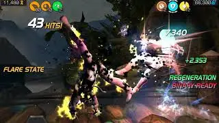 5 Star Rank Five Sunspot with 10 Flare States Damage Showcase