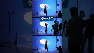 Day 30 of 50 Days lighting challenge &mdash; Creative Lighting Setup #photography #cinematography