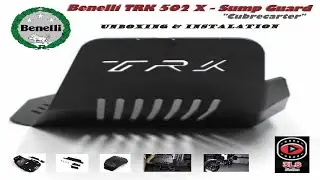 Benelli TRK 502 X - Sump Guard (Cubrecarter) - Unboxing and Instalation