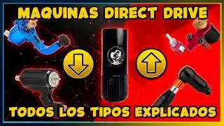 Todo Sobre Maquinas Para Tatuar Tipo Direct Drive Rotativas - Caracteristicas, Configuracion y Usos