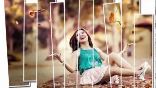 Photoshop Tutorial  - How To Create Vertical Panels
