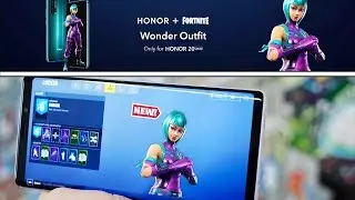 New *FREE* Fortnite MOBILE SKIN! (How to get WONDER SKIN in Fortnite)