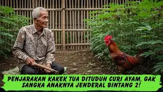 OKNUM APARAT KAGET! Penjarakan Kakek Tua Dituduh Curi Ayam, GAK SANGKA Anaknya JENDERAL BINTANG 2!