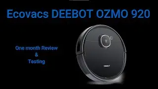 Deebot Ozmo 920 robot vacuum review after one month.