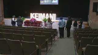 Community pays respects at public memorial service for Kei'Mani Latigue