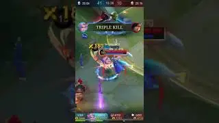 Fast savage ling mlbb #mlbb #ling #global #m6 #gameplay #magicchess #proplayer #mlbbindonesia