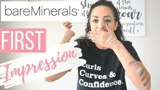 Bare Minerals Holiday Collection First Impressions & Try On!