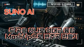 AI가 내 노래 두 곡을 섞었더니..? Suno AI 역대급 업데이트! 두 곡을 하나로 합치는 소름 돋는 Suno 매시업 'Mashup' 기능 완벽 활용법 가이
