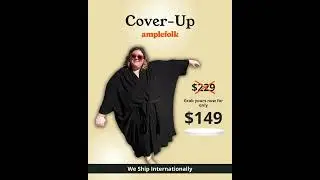 Amplefolk Plus-size Cover-up | Plus-size Essential