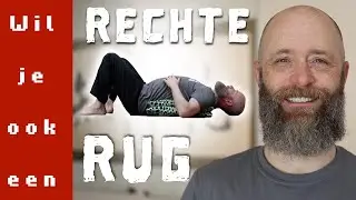 Wil je ook een rechte rug!