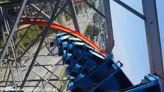 Storm Chaser Back Row (HD POV) Kentucky Kingdom