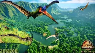 Amazonia na Pré-história | vida dos dinossauros,Documentário - Jurassic world evolution 2