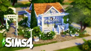 TINY SPRING COTTAGE 🌼 || The Sims 4 Speed Build