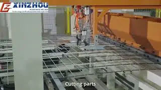 Xinzhou Fully Automatic Steel Wire Mesh Welding Machine | Auto Cross & Longitudinal Wire Feeding