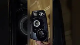 Установка  линз bi-led  на Range Rover spot