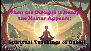 When the Disciple is Ready, the Master Appears: Spiritual Teachings of Babaji