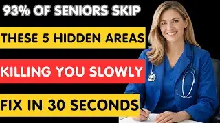 93% of Seniors Skip These 5 Areas It's Silently Shortening Their Lives | senior health tips