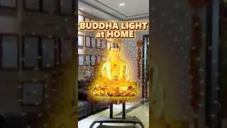 Create Sacred Space at Home with 3D Hologram #holographic #hologramfan #hometemple #buddha #led3d