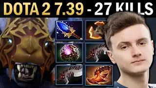 Ursa Gameplay Miracle with 27 Kills and Octarine - Dota 7.39