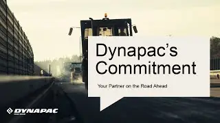 Your Partner on the Road Ahead: Dynapac's Commitment to you
