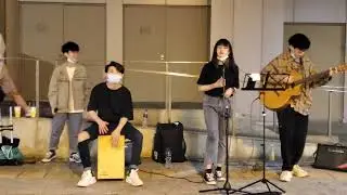 告白 + 離家出走 (Cover by Midnight Music) @旺角東站C出口Busking 2020.11.20