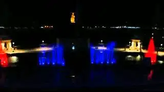 Laser show in jamnagar'lakhota lake