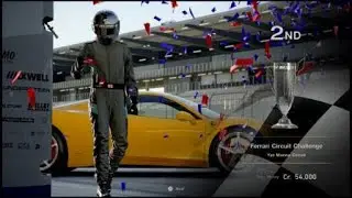 Gran Turismo™ 7 FERRARI CIRCUIT CHALLENGE YAS MARINA WEEKLY CHALLENGE SILVER PS4