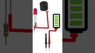 Continuity Tester Circuit Diagram Animation|| Circuit Tester Circuit Making||