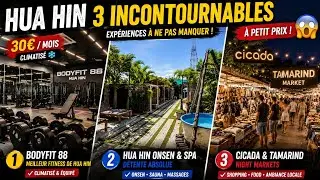 🇹🇭 Hua hin #6 : Onsen pas cher, Fitness + 2 night markets à découvrir !