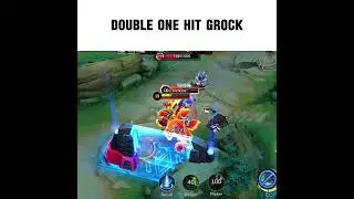 One hit double ult grock #mlbbcreator #mobilelegends