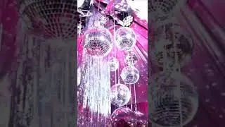 Hanging Crystal Balls // Hanging ball's for Event Decoration  // Best event decor ideas with hanging