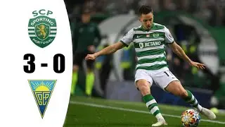 Sporting vs Estoril 3-0 All Goals & Highlights 20/02/2022 HD