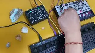 The psychedelic experimental music of Volca modular and FX Wizar
