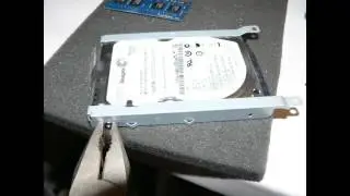 Acer Aspire V3 571G  разбор, замена термопасты, установка SSD, установка HDD в о