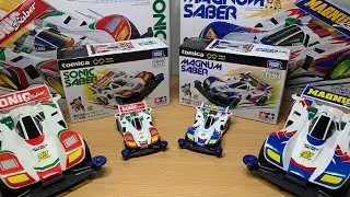 【トミカ プレミアム unlimited】爆走兄弟レッツ&ゴー‼︎ ミニ四駆 マグナムセイバー/ソニックセイバー