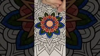 @Colourmehappy Episode 132 #wellness #art #colouring #coloringbook #mindfulness #mandala