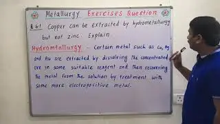 Hydrometallurgy (extraction of copper silver and gold)/ mac- Arthur forest cyanide process