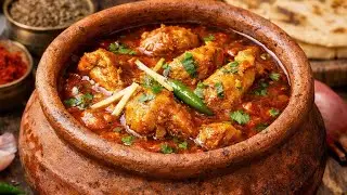 Traditional Handi Chicken Curry | Slow Cooked Perfection...ghar pe banaye bilkul aasan tarike se..😋🍗