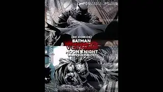 Moon Knight #vs Batman | #fyp #shorts #viral #edit #wis #comics #marvel #dc #batman #moonknight