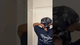 How to Make a Bonnet With a Scarf #hacks #scarfhacks #scarfstyles