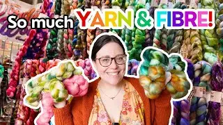 Come to a Yarn Show with Me + FIBRE HAUL // Spring into Wool Leeds 2025 VLOG