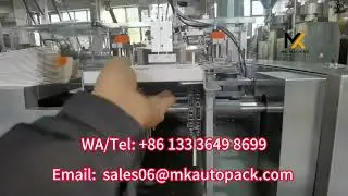 Automatic hanging ear Pencil box forming cartoning machine #cartonbox #pencil #stationery #pens