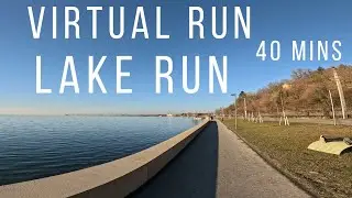 Virtual Run | Sunny Run by the Water | Virtual Running Videos Treadmill Workout Scenery | Austria