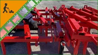 Montaggio degli Erpice a Denti per trattore AgriEuro