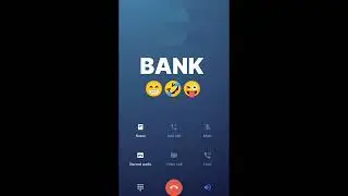 Bank Prank Call 🏦|| prank your friends 😜|  one side prank video 😁|record prank 