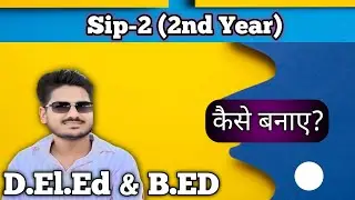 D.El.ED(JBT) 2nd Year Sip-2 //aloknaydu